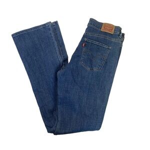 Levi's Classic Bootcut Jeans Dark Wash Denim Comfort Stretch - NOT FOR SALE